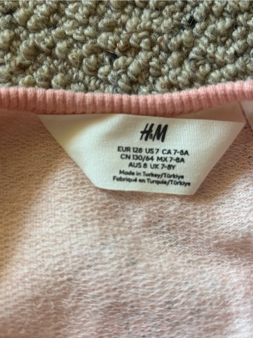 H&M- Sanrio Hello Kitty Light Pink Sleeveless Romper- size 7